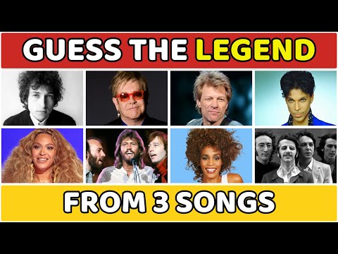Видео: Сможете ли вы угадать легенду музыки всего по трём песням? 🎶