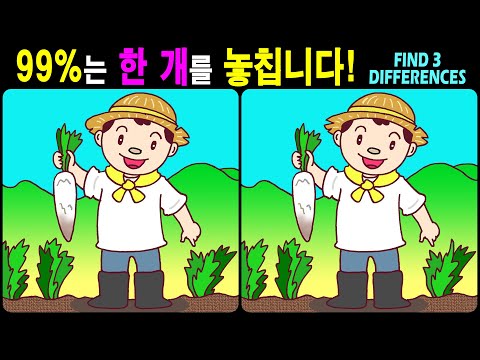 Видео: 【Головоломка / Найди различия】 Найдите различия за 90 секунд! 【Профилактика деменции】