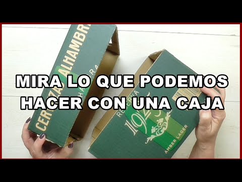 Видео: Что мы можем сделать, переработав КАРТОННУЮ КОРОБКУ?