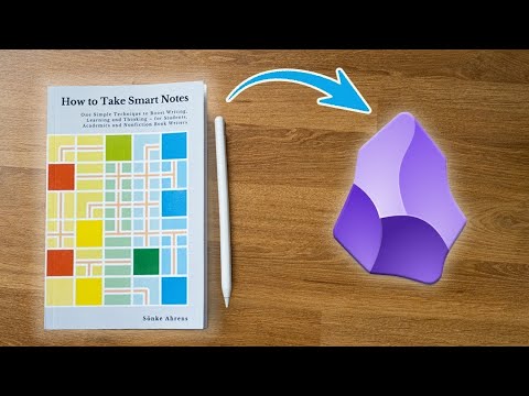 Видео: Мой ПОЛНЫЙ рабочий процесс Obsidian Zettelkasten за 10 минут