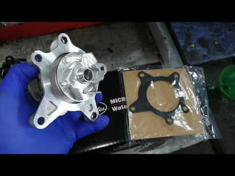 Видео: Hyundai solaris замена водяной помпы