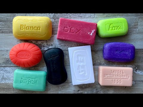 Видео: ASMR Soap cutting | Soap Carving|Резка мыла  | ASMR