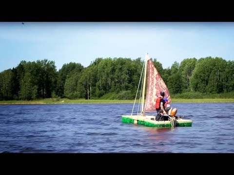 Видео: Швертбот из мусора