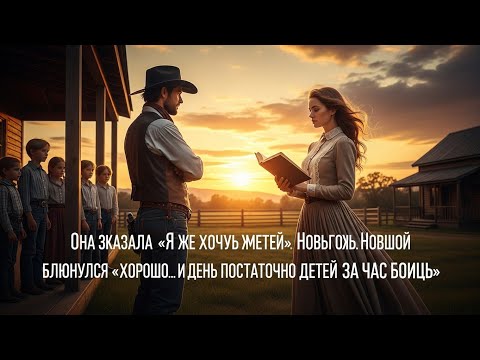 Видео: Она Сказала «Я Не Могу Иметь Детей». Ковбой Улыбнулся «Хорошо… У Меня Достаточно Детей За Нас Обоих»