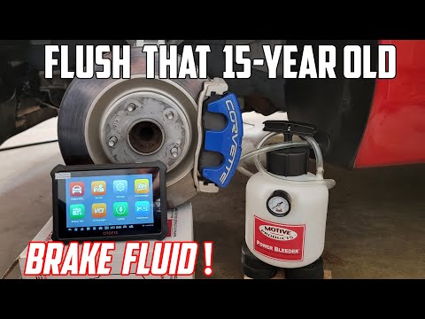 Видео: Полное руководство по прокачке тормозной системы с ABS на Corvette C6! (Поменяйте тормозную жидко...