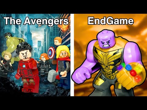 Видео: Я построил все фильмы про Мстителей из Lego