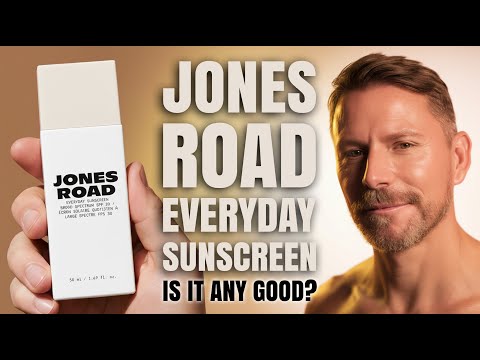 Видео: Без белого налёта, без жира! Обзор солнцезащитного крема Jones Road Everyday