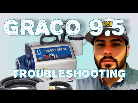 Видео: Распыление Graco 9.5 Hvlp: устранение неполадок распыления