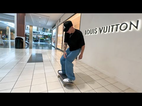 Видео: Скейтбординг в Louis Vuitton!