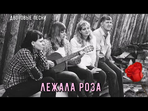 Видео: ЭТУ ПЕСНЮ ПЕЛИ ВО ВСЕХ ДВОРАХ "ЛЕЖАЛА РОЗА" дворовые песни