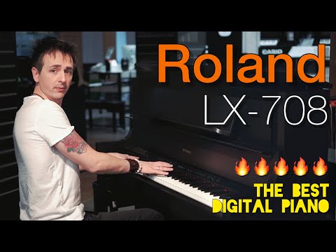 Видео: 🎹САМОЕ ДОРОГОЕ ФОРТЕПИАНО ROLAND LX-708 | премиальное цифровое фортепиано