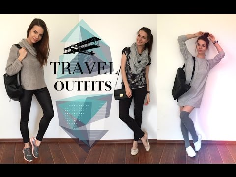 Видео: Что надеть в самолет? || OUTFITS to Travel || #traveltips