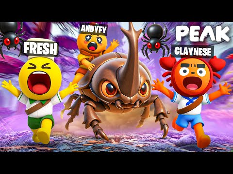 Видео: МЫ С ANDYFY НА ОГРОМНОМ ЖУКЕ НАСОРОГЕ! УГАРНОЕ ВЫЖИВАНИЕ В PEAK НА НОВОЙ КАРТЕ КОРНИ ДЖУНГЛИ!