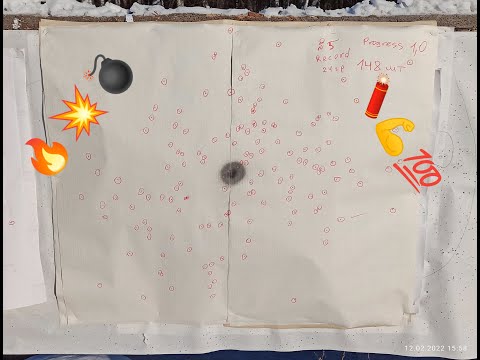 Видео: ФИНАЛ отстрела новинки 20 калибра 1,0 сужения Progress с ружья МР155 на 35м против родного чока.