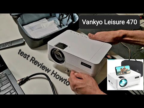 Видео: Домашний проектор Vankyo Leisure 470 HD для кинотеатра, тест, обзор, как пользоваться