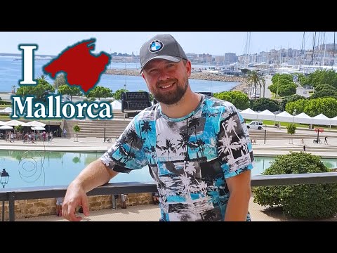 Видео: Интересная прогулка по Пальме. Пальма-де-Майорка. Испания