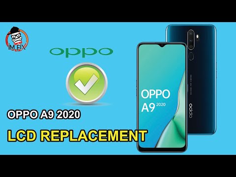 Видео: Oppo A9 2020 (CPH-1941) Замена экрана. Замена дисплея