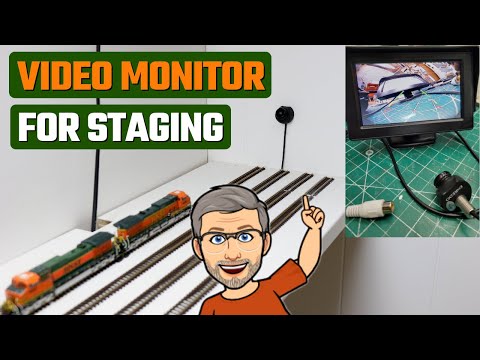 Видео: Простой и недорогой видеомонитор для модельной железной дороги