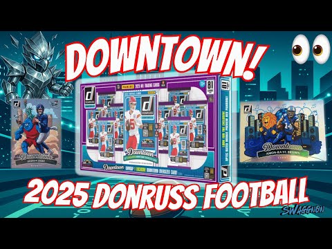 Видео: ПЕРВЫЙ ВЗГЛЯД: футбольные мячи Donruss Football Downtowns 2025 года 🔥 Представлены эксклюзивные в...