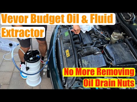 Видео: Бюджетный экстрактор масляной жидкости Vevor. Следующая замена масла будет точно с ним.