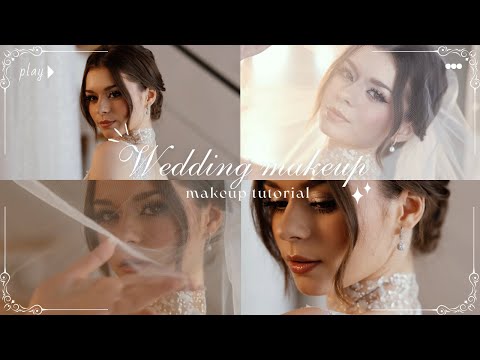 Видео: Свадебный макияж самой себе: мой опыт + полезные советы | Wedding Makeup Tutorial