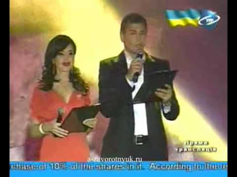 Видео: А.Заворотнюк ведущая концерта ко Дню Победы (9.05.2010)