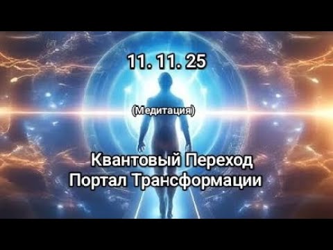 Видео:        11.11.25 Квантовый Переход.                   Портал  Трансформации. Медитация 