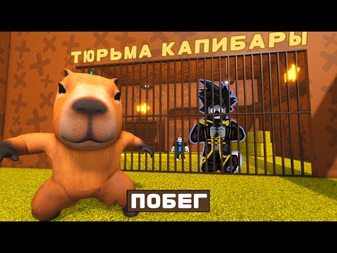 Видео: Меня Посадили в Тюрьму! РоблоксТюрьма Капибары Обби Чейз Play