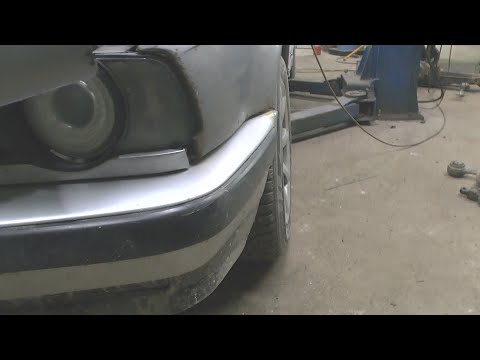 Видео: Бмв Е34 Увеличиваем вылет колес.Шире колея