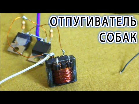 Видео: ☣️ УЛЬТРАЗВУК из "КАЧЕРГИ" и Простой ⚡ Пугатель собак и Опыт со звуком