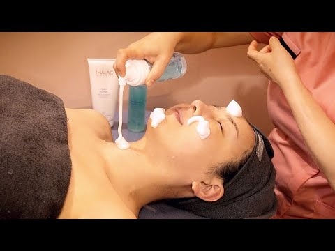 Видео: ASMR 💆‍♀ Расслабляющий массаж головы и кислородная терапия для глубокого сна | Корейская эстетика