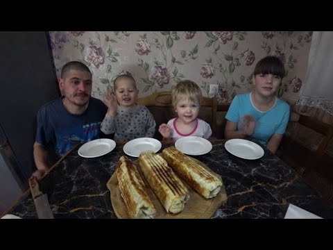 Видео: мукбанг любимая шаурма