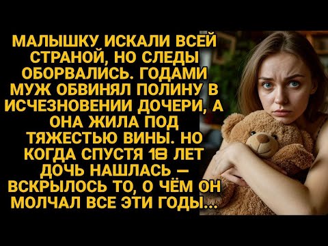 Видео: Дочь пропала и муж обвинял жену, но спустя 18 лет девочка нашлась и вскрылось то