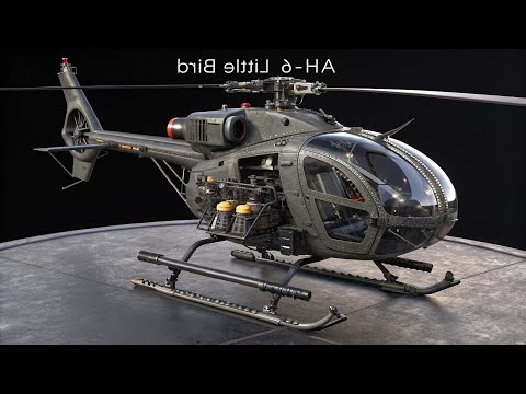 Видео: AH-6 Little Bird — Самый Опасный Вертолёт Спецназа США!