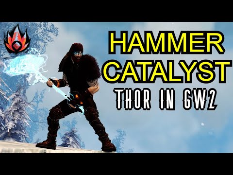 Видео: Сборка PVP для GW2 Hammer Catalyst и комментарии!