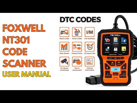 Видео: Как пользоваться: Руководство по диагностическому сканеру кодов неисправностей автомобиля Foxwell...