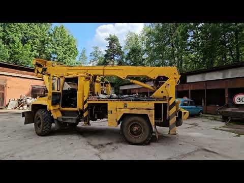 Видео: Проект автовышка 4х4 Газ Садко с японским мотором и установкой АИЧИ