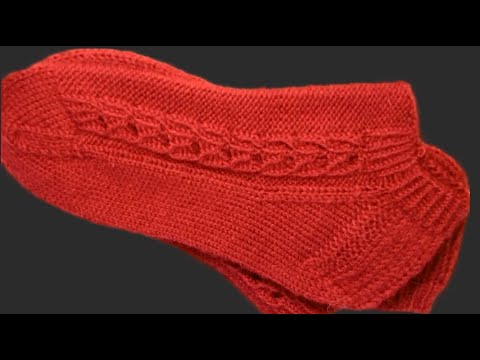 Видео: Носочки спицами.  Просто и элегантно. #2025.