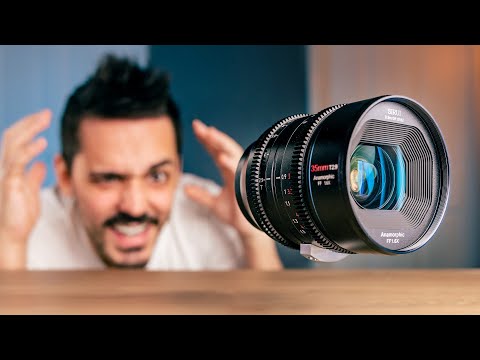 Видео: Этот объектив такой кинематографичный! // Обзор анаморфотного объектива Sirui