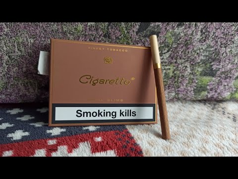 Видео: Ароматизированные Cigaretto Royal Slims