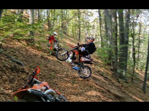 Видео: Hard Enduro - Слабаци, мини и задни салта