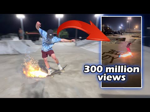 Видео: Воссоздаем ВИРУСНЫЕ клипы о скейтбординге!