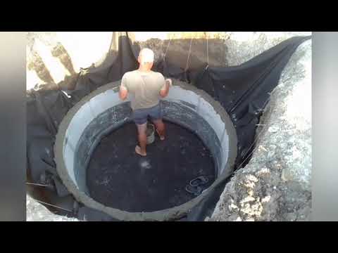 Видео: Гидроизоляция и установка погреба или подвала,когда рядом грунтовые воды.