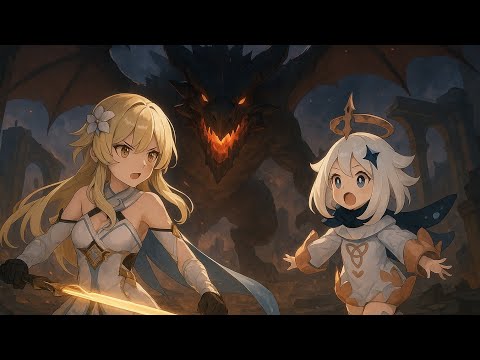 Видео: Genshin - Засыпанный пеплом город 