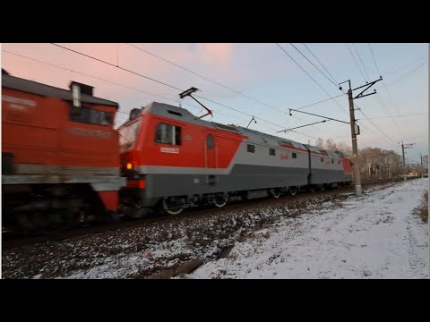 Видео: ЗИМА ПРИШЛА НА СИБИРСКУЮ МАГИСТРАЛЬ.