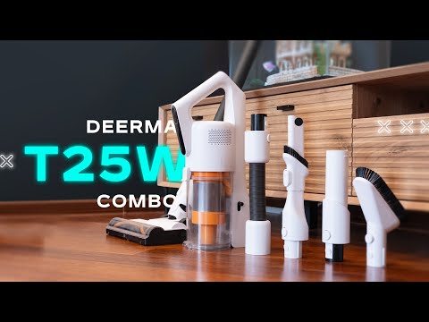 Видео: Отличный Выбор 🔥 Вертикальный пылесос DEERMA T25W COMBO