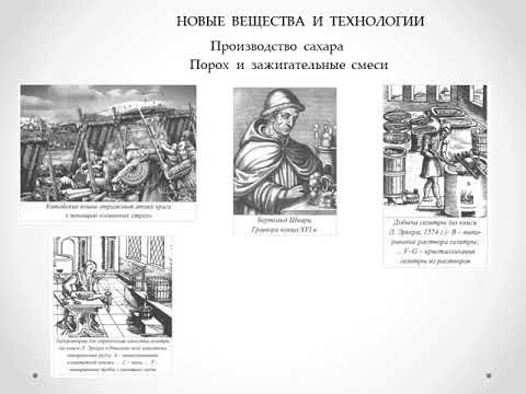 Видео: Видеолекция «История производства сахара, пороха и зажигательных смесей» ч.1
