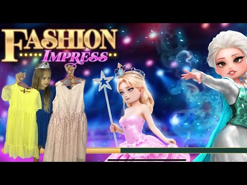 Видео: Алиса играет в Fashion Impress КРАСОТКА