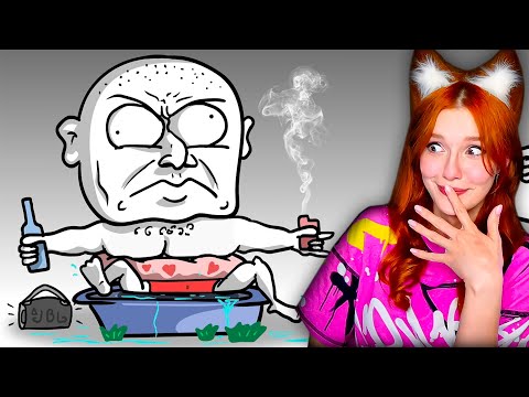 Видео: Быдло на отдыхе... (Анимация) ZAKATOON (Закатун) Реакция