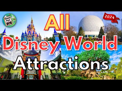 Видео: ПУТЕВОДИТЕЛЬ ПО ДОСТОПРИМЕЧАТЕЛЬНОСТЯМ Walt Disney World — 2024 — Все аттракционы и шоу во всех 4...